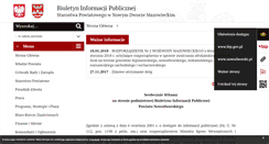 Desktop Screenshot of bip.nowodworski.pl