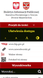 Mobile Screenshot of bip.nowodworski.pl